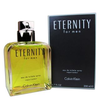 Calvin Klein Eternity Mens 6.7 ounce Eau de Toilette Spray
