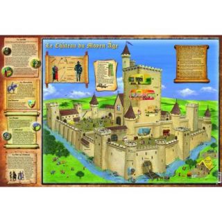 Le château fort du Moyen Âge   Achat / Vente livre Collectif pas
