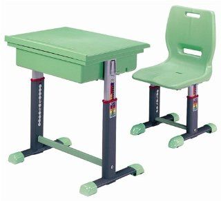 ST2006 Height Adjustable Desk and Chair Set   Childrens