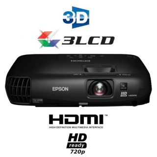 EPSON EH TW550 Vidéoprojecteur 3 LCD HD Ready 3D   Achat / Vente