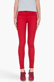 Rag & Bone Red Skinny Jeans for women