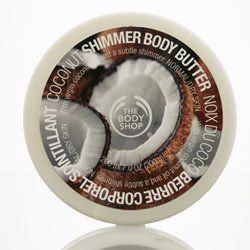  The Body Shop Coconut Shimmer Body Butter 6.7 oz (200 ml): Beauty