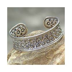 Sterling Silver Exquisite Nature Bracelet (Thailand) Today $84.99 4