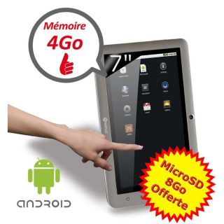 Memup SlidePad 704R 4 Go + Micro SD 8 Go   Achat / Vente TABLETTE