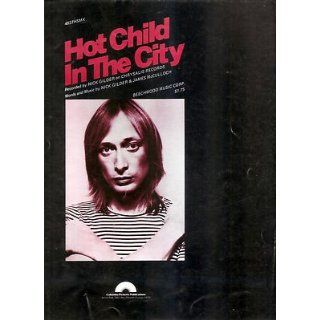  Sheet Music Hot Child In The City Nick Gilder 206 