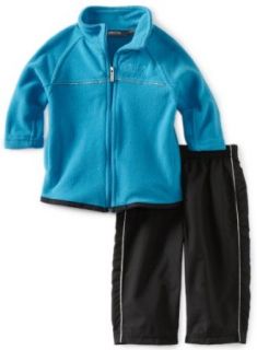 Kenneth Cole Toddler Teal Microfleece Jacket & Nylon Pant