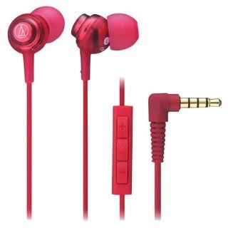 Audio Technica ATH CKL202i RD  Inner Ear Headphones for