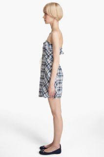 Juicy Couture Crinkle Plaid Dress for women