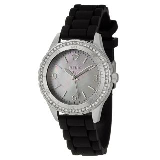 Relic by Fossil Womens Steel Zooey Crystal Watch Today $32.99