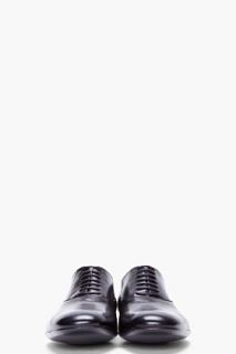 Yves Saint Laurent Black Smokey Dress Shoes for men
