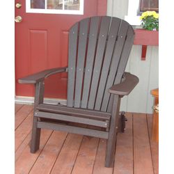 Forever Phat Tommy Recycled Poly Folding Adirondack Chair