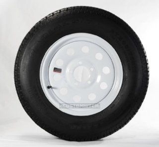 eCustomRim Radial Trailer Tire + Rim ST205/75R14 205/75 14 14 5 Lug