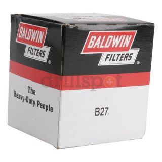 Baldwin Filters B27 Full Flow Lube Filter, Spin On