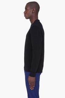 Alexander Wang Black Technical Ottoman Sweater for men