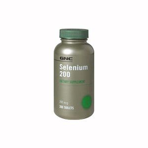 GNC Selenium 200. 200 Vegetarian Caplets Health