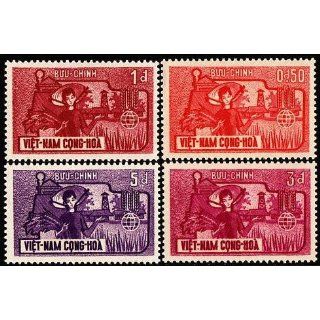 South Vietnam Stamps   1963, Scott 207 10, Freedom from Hunger, Mint