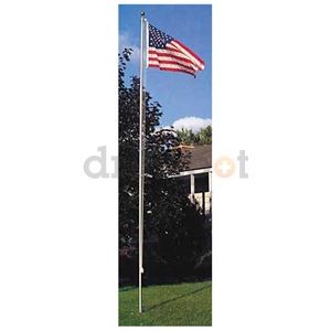 Olympus Flag ACP30STD Flag Pole, Ground Mount, Height 30 Ft