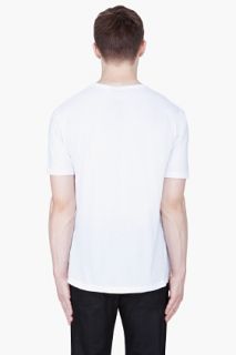 T By Alexander Wang White Classic Scoopneck T shirt for men