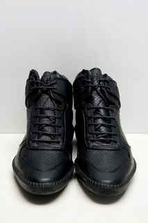 Schmoove  Cup Mid Cut Black Sneakers for men