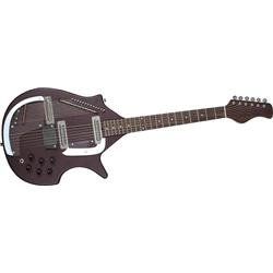 Rogue STR 1 Pro Electric Sitar Guitar Black with Red