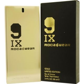Jay Z 9Ix Rocawear Mens 3.4 oz Eau de Toilette Spray (Gold Limited