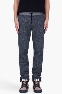 Wings + Horns Charcoal Pull On Lounge Pants for men