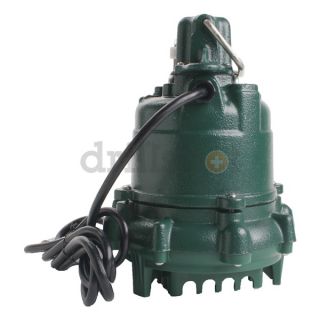 Zoeller M53 Pump, Sump, 3/10 HP