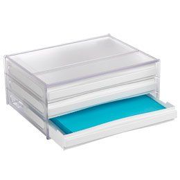 The Container Store Stackable Desktop Drawers Home