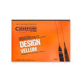 Clearprint 17 inch x 22 inch Design Vellum 1000HP (Pack of 50) Today