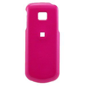 Solid Pink Snap on Case for Samsung Stunt R100 Cell