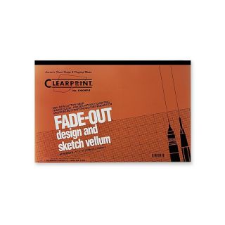 Clearprint 11 x 17 inch Fade out Design and Sketch 8 x 8 Grid Vellum