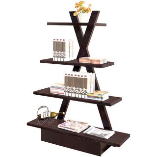 Lowey Vertical Tier Leveled Display Bookcase