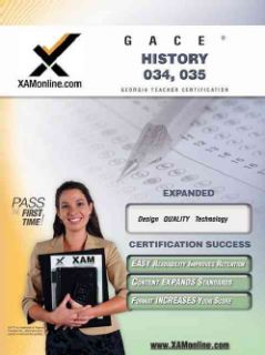 GACE History 034, 035: Teacher Certification Exam (Paperback) Today: $