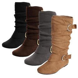 Glaze by Adi Womens Faux Suede Slouchy Boot Today $37.99 3.9 (191