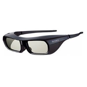 Sony 3d Adult Glasses, Tdg br250/b Rechargeable , Black