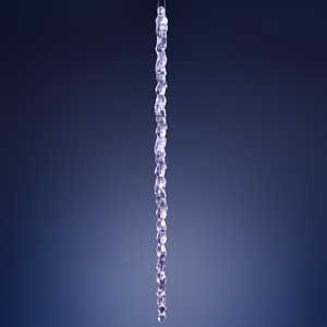 18 Clear Winter Icicle Christmas Ornament