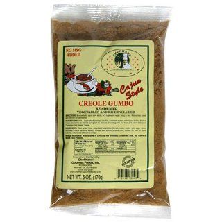 Chef Hans Gumbo Seasoning Mix, 6 Ounce Packs (Pack of 12) 