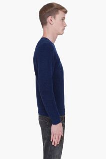 Marc Jacobs Blue Cashmere Knit Sweater for men