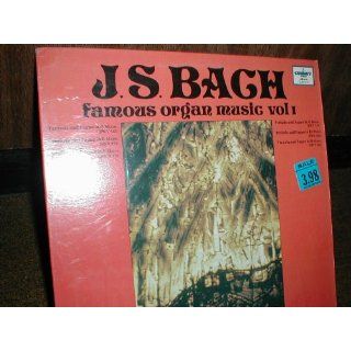 J.S. Bach famous organ music Vol 1 Lp 