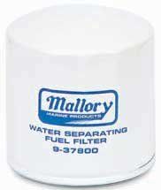 Mallory Marine 9 37800 Fuel Water Separator Filter : 
