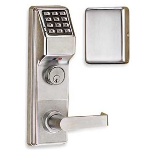 Trilogy By Alarm Lock ETDLS1G26DY71GR Battery Operated Exit Trim Lock