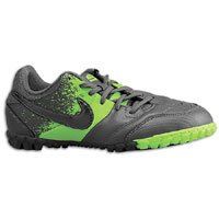 Jr Nike5 Bomba   (Mtlc Dark Grey/Electric Green/Dark Grey) (4) Shoes