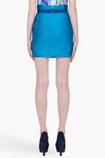 Matthew Williamson Silk Blend Peplum Skirt for women