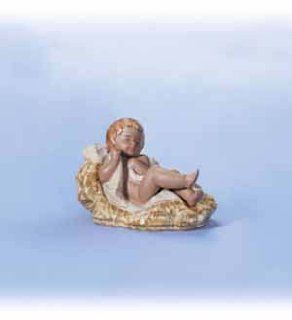 Lladro Baby Jesus Porcelain Figurine: Home & Kitchen
