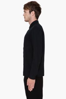 T By Alexander Wang Black Flannel Shirt for men