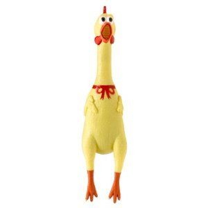18 Squawking Rubber Chicken   Novelty GAG Joke Toy Toys
