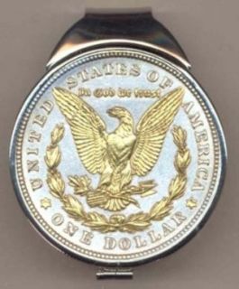 Reverse Morgan Silver Dollar (1878   1921) Two Tone U.S