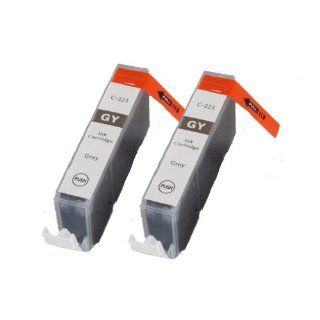 Ink Cartridge Replacement for Canon CLI 221 (2 Gray): Office Products