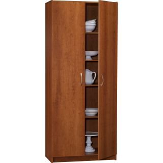 Ameriwood Cherry Finish 72 inch Storage Cabinet Today $330.98