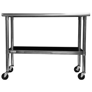 Trinity Stainless Steel Table with Caster Kit
